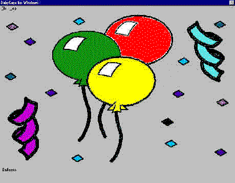 BabyKeys for Windows Screenshot